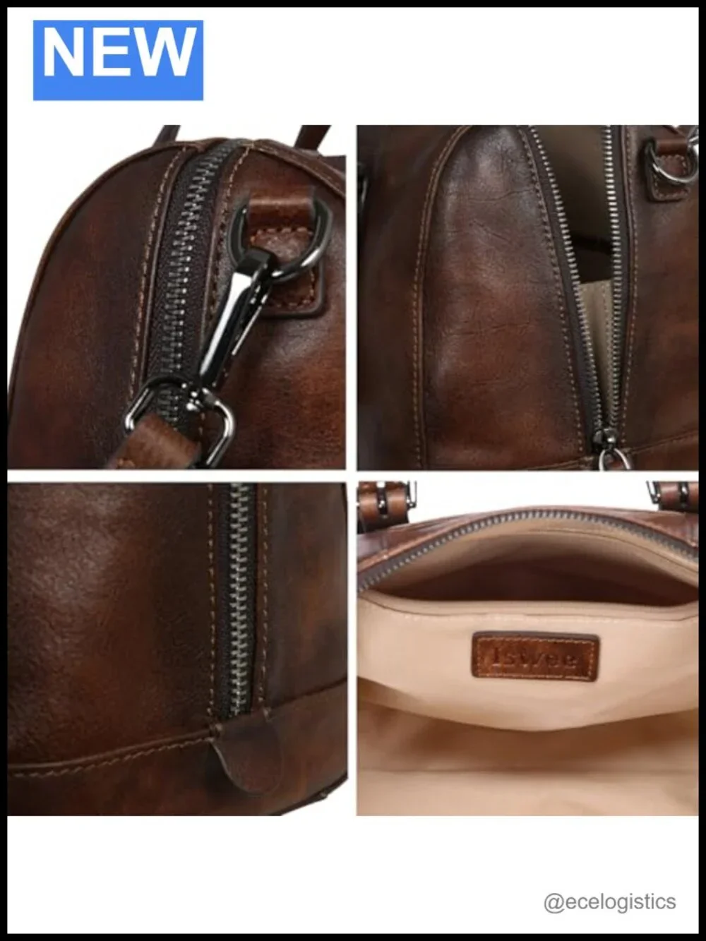 Genuine Leather Crossbody Bag Hobo Satchel Purses for Women Shoulder Tote